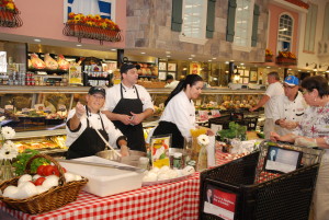 DeCicco's talented Mozzarella makers make our delicious, award-winning mozzarella in-person during DeCicco & Sons' 2014 Local Food Festival