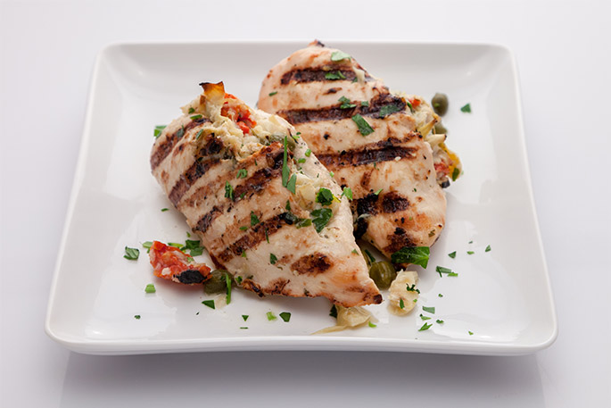 DeCicco and sons grilled stuffed chicken