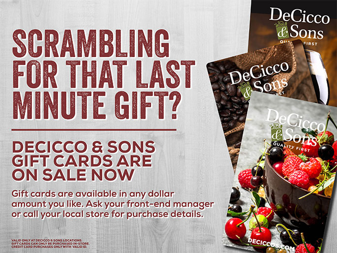 DeCicco & Sons Gift Cards