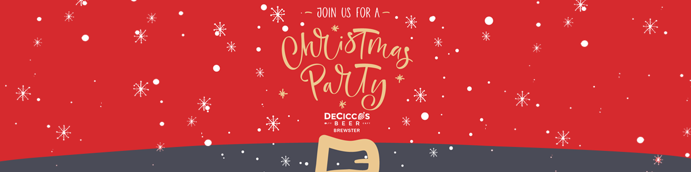 Join Us for a Christmas Party at DeCicco's Brewster!