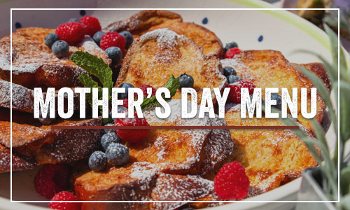 Mothers Day Menu