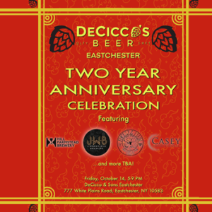 DeCicco's Beer Eastchester Two-Year Anniversary Celebration