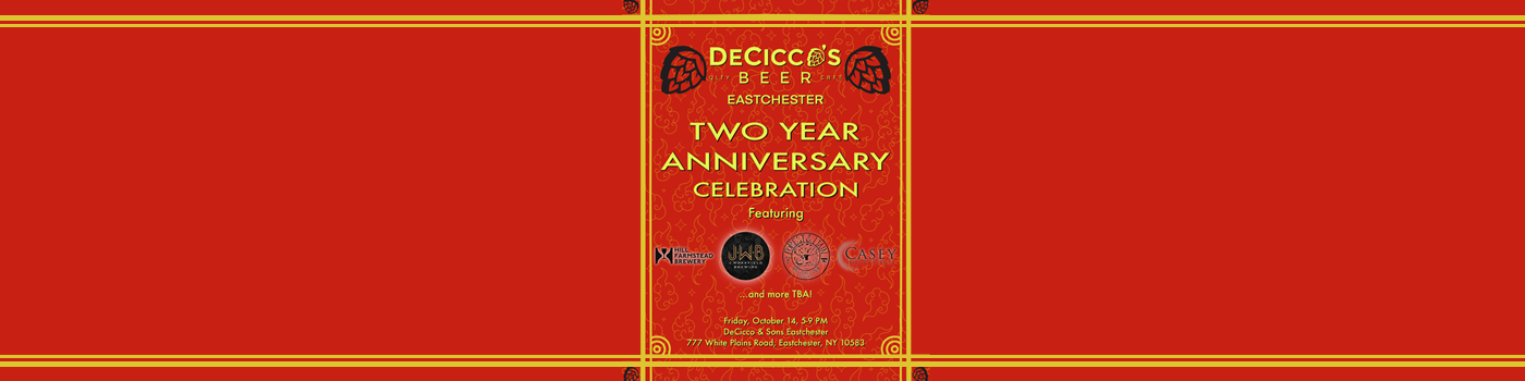 DeCicco's Beer Eastchester Two-Year Anniversary Celebration