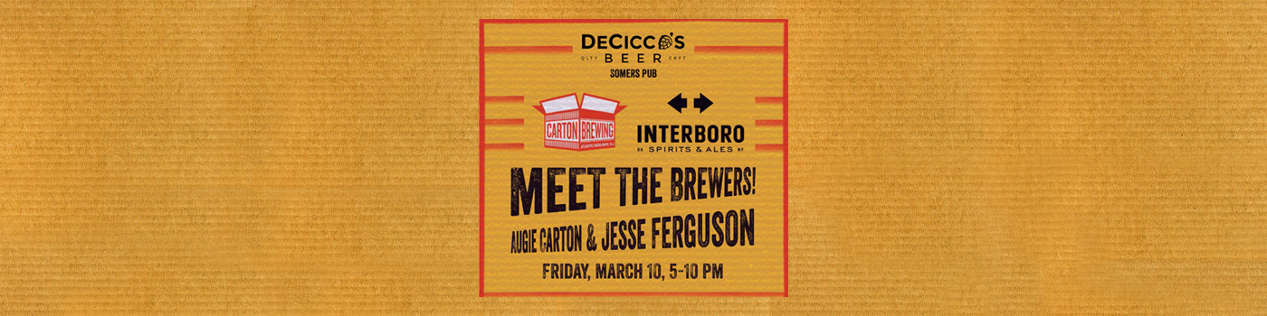 Carton and Interboro Meet the Brewers event on march 10.