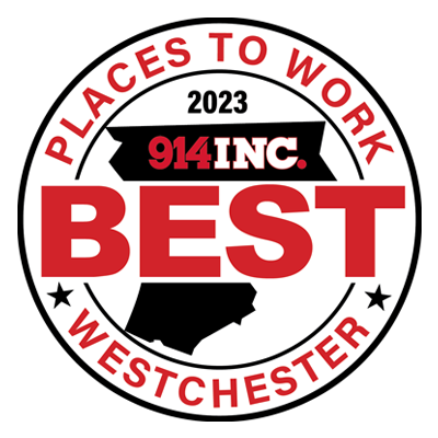 914INC. Best Places to Work in Westchester 2023 award