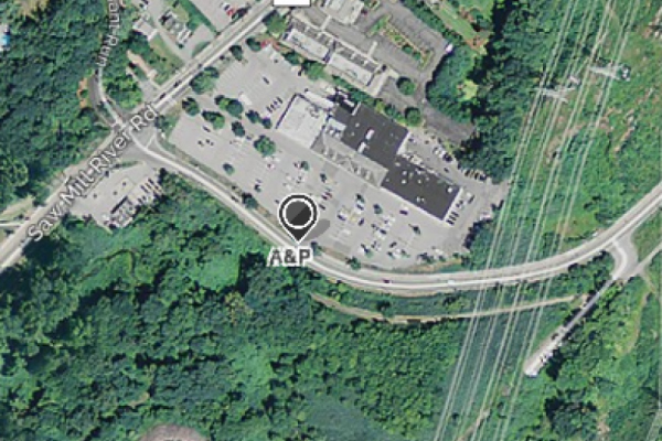 Satelite map view of new DeCicco & Sons location