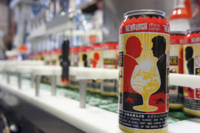 Photo of a can of Newburgh Brewing Checkpoint Charlie