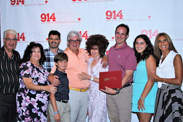DeCicco Family receiving a 914 INC award