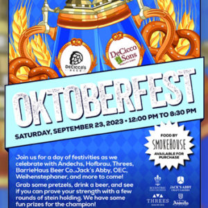 The Fest of Both Worlds Oktoberfest 2023 event in Somers.