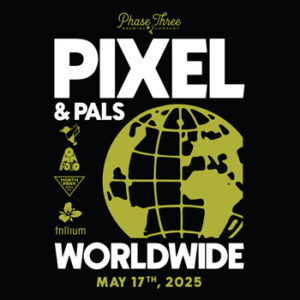 Join us at Somers on Saturday, May 17th, 2025, at 12:00 PM as we celebrate Phase Three's newest event, Pixel & Pals 2025.